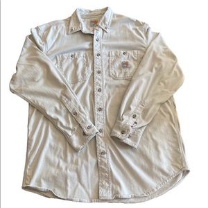Carhartt Force Fire Resistant Long Sleeved Button Down